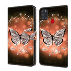 For Samsung Galaxy A21s / Crystal Butterfly
