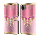 For Samsung Galaxy A22 5G / Pink Bottom Butterfly
