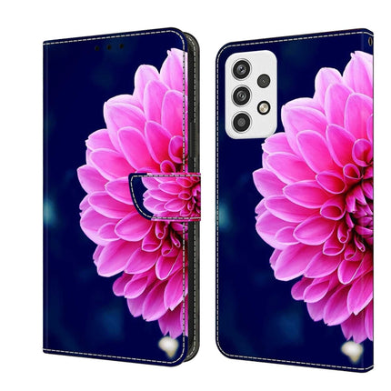 Crystal 3D Shockproof Protective Leather Phone Case, For Samsung Galaxy A23 5G