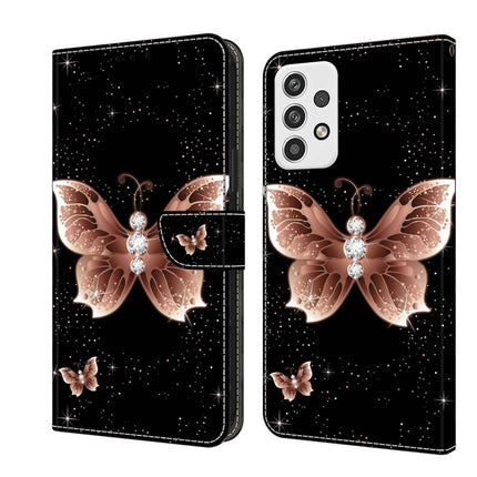 Crystal 3D Shockproof Protective Leather Phone Case, For Samsung Galaxy A23 5G
