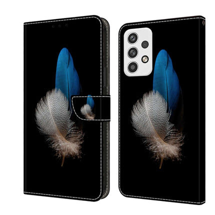 Crystal 3D Shockproof Protective Leather Phone Case, For Samsung Galaxy A23 5G