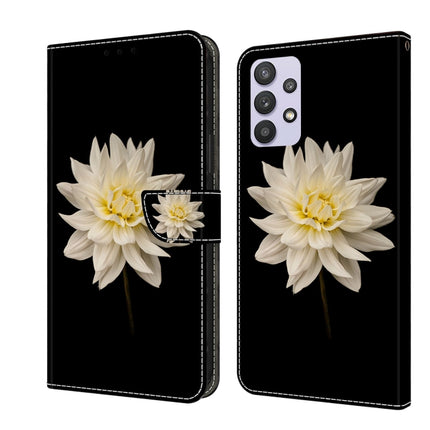 Crystal 3D Shockproof Protective Leather Phone Case, For Samsung Galaxy A32 5G