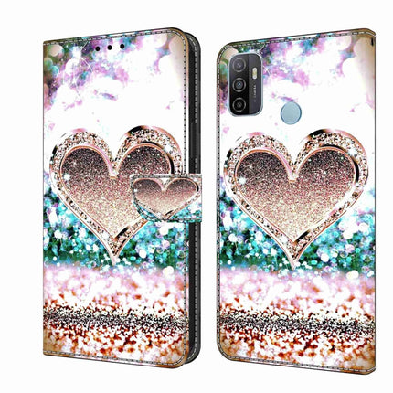 Crystal 3D Shockproof Protective Leather Phone Case, For Samsung Galaxy A33 5G