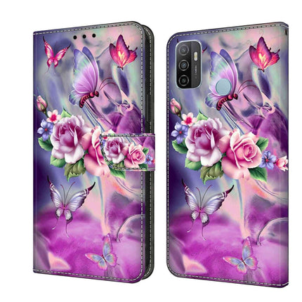 Crystal 3D Shockproof Protective Leather Phone Case, For Samsung Galaxy A33 5G