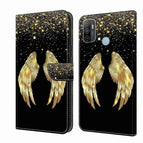 For Samsung Galaxy A33 5G / Golden Wings