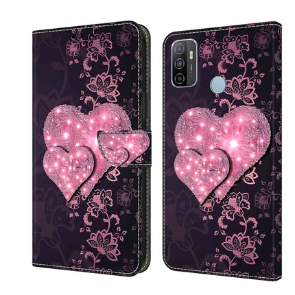 Crystal 3D Shockproof Protective Leather Phone Case, For Samsung Galaxy A33 5G