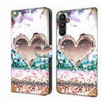 For Samsung Galaxy A34 5G / Pink Diamond Heart