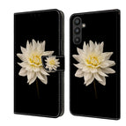 For Samsung Galaxy A34 5G / White Flower
