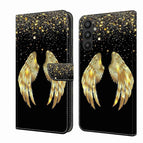 For Samsung Galaxy A34 5G / Golden Wings