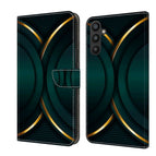 For Samsung Galaxy A34 5G / Gold Outline