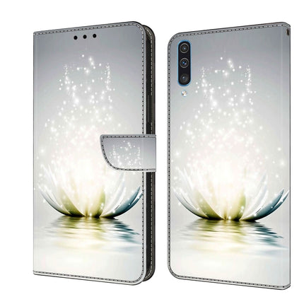 Crystal 3D Shockproof Protective Leather Phone Case, For Samsung Galaxy A50