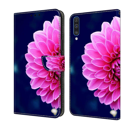 Crystal 3D Shockproof Protective Leather Phone Case, For Samsung Galaxy A50