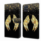 For Samsung Galaxy A51 4G / Golden Wings