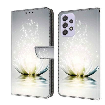 Crystal 3D Shockproof Protective Leather Phone Case, For Samsung Galaxy A52 / A52s 5G