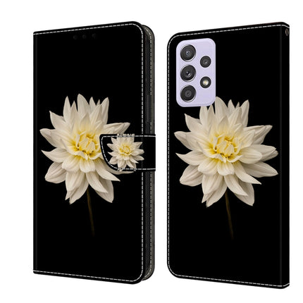 Crystal 3D Shockproof Protective Leather Phone Case, For Samsung Galaxy A52 / A52s 5G