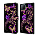 For Samsung Galaxy A53 / Purple Flower Butterfly