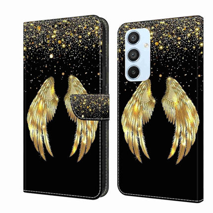 Crystal 3D Shockproof Protective Leather Phone Case, For Samsung Galaxy A54 5G