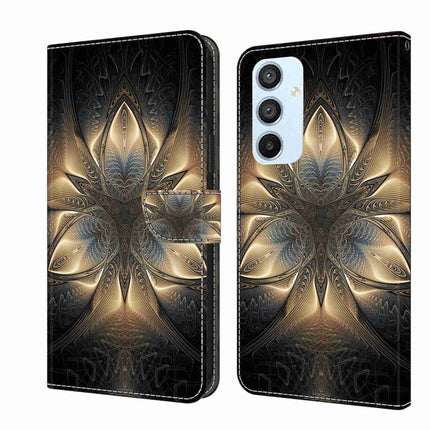 Crystal 3D Shockproof Protective Leather Phone Case, For Samsung Galaxy A54 5G