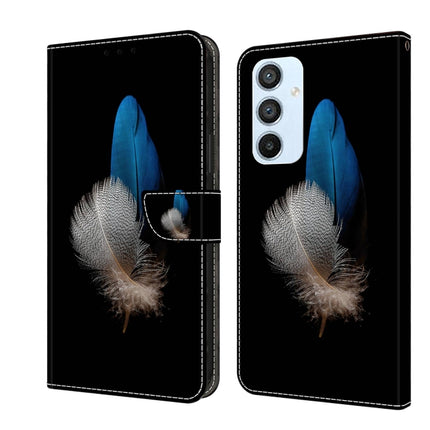 Crystal 3D Shockproof Protective Leather Phone Case, For Samsung Galaxy A54 5G