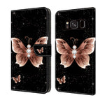 For Samsung Galaxy S8 / Pink Diamond Butterfly