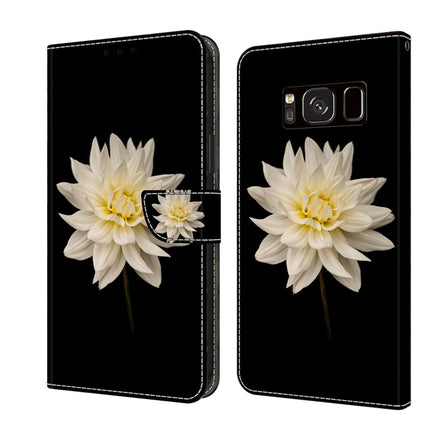 Crystal 3D Shockproof Protective Leather Phone Case, For Samsung Galaxy S8