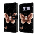 For Samsung Galaxy S8+ / Pink Diamond Butterfly