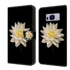 For Samsung Galaxy S8+ / White Flower