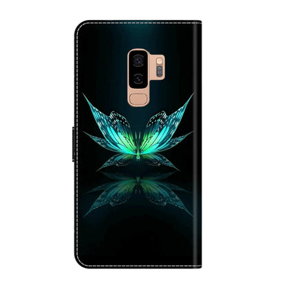 Crystal 3D Shockproof Protective Leather Phone Case, For Samsung Galaxy S9+