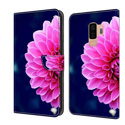 Crystal 3D Shockproof Protective Leather Phone Case, For Samsung Galaxy S9+