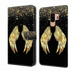 For Samsung Galaxy S9+ / Golden Wings