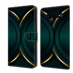 For Samsung Galaxy S10+ / Gold Outline