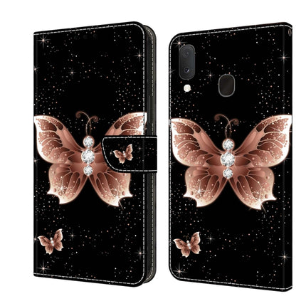 Crystal 3D Shockproof Protective Leather Phone Case, For Samsung Galaxy S10e