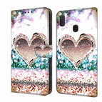 For Samsung Galaxy S10e / Pink Diamond Heart