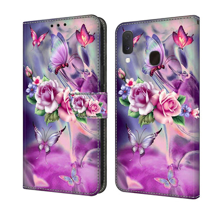 Crystal 3D Shockproof Protective Leather Phone Case, For Samsung Galaxy S10e