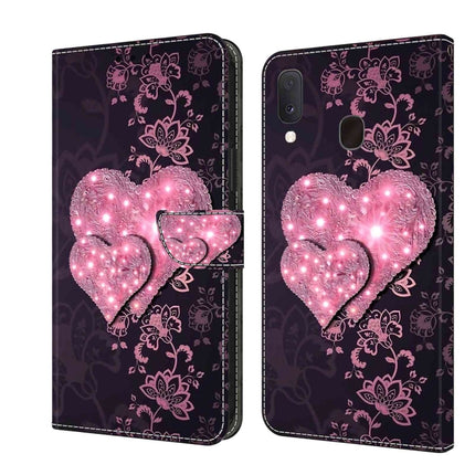 Crystal 3D Shockproof Protective Leather Phone Case, For Samsung Galaxy S10e