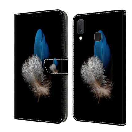 Crystal 3D Shockproof Protective Leather Phone Case, For Samsung Galaxy S10e