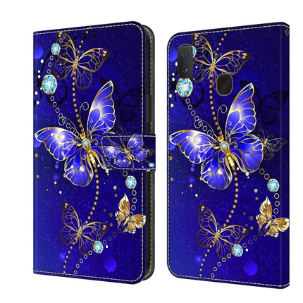 Crystal 3D Shockproof Protective Leather Phone Case, For Samsung Galaxy S10e