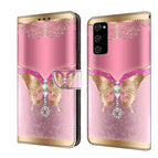For Samsung Galaxy S20 FE / Pink Bottom Butterfly