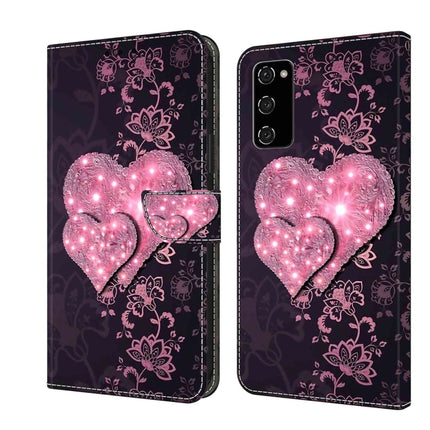 Crystal 3D Shockproof Protective Leather Phone Case, For Samsung Galaxy S20 FE
