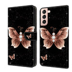 For Samsung Galaxy S21 / Pink Diamond Butterfly