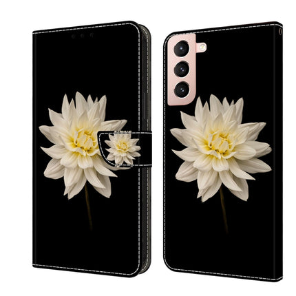 Crystal 3D Shockproof Protective Leather Phone Case, For Samsung Galaxy S21