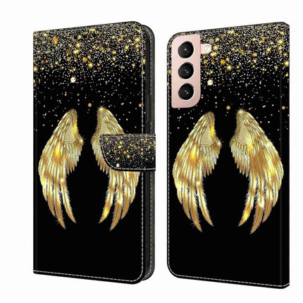 Crystal 3D Shockproof Protective Leather Phone Case, For Samsung Galaxy S21