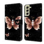 For Samsung Galaxy S21 FE 5G / Pink Diamond Butterfly