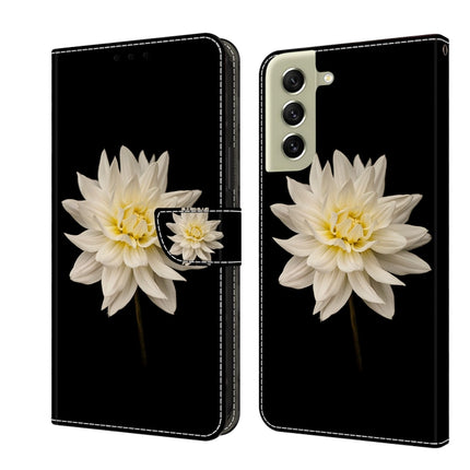 Crystal 3D Shockproof Protective Leather Phone Case, For Samsung Galaxy S21 FE 5G