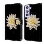 For Samsung Galaxy S21+ / White Flower