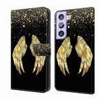 For Samsung Galaxy S21+ / Golden Wings