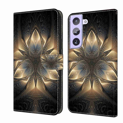 Crystal 3D Shockproof Protective Leather Phone Case, For Samsung Galaxy S21+