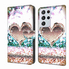 For Samsung Galaxy S21 Ultra / Pink Diamond Heart