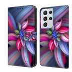For Samsung Galaxy S21 Ultra / Colorful Flower