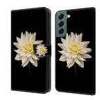 For Samsung Galaxy S22+ / White Flower